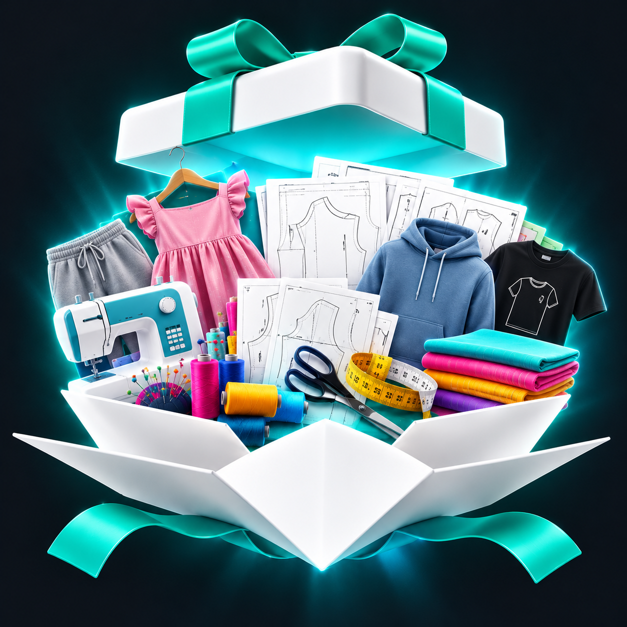 Imagem do bônus 6: Moldes para Roupas